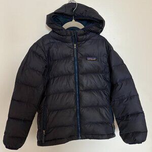 Patagonia boys down jacket w/hoodie
